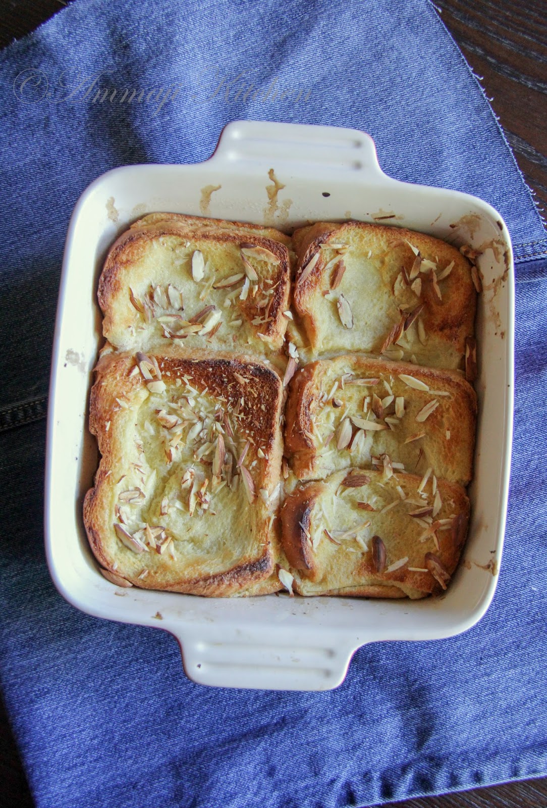 Baked French Toast Indian Food Recipes Ammaji Kitchen