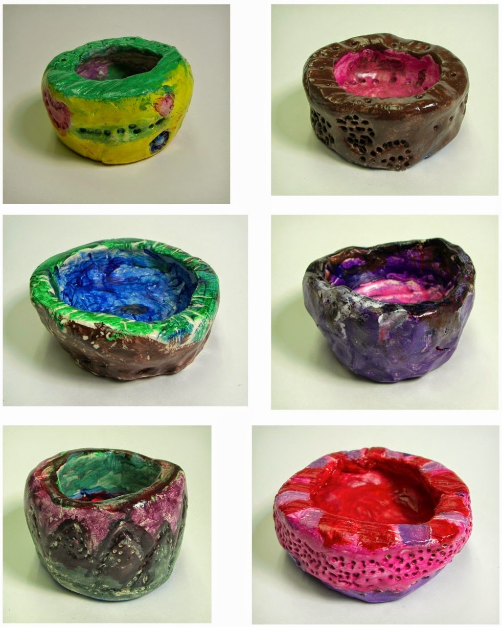 The Rolling Artroom Pinch Pots (1st3rd Grade)