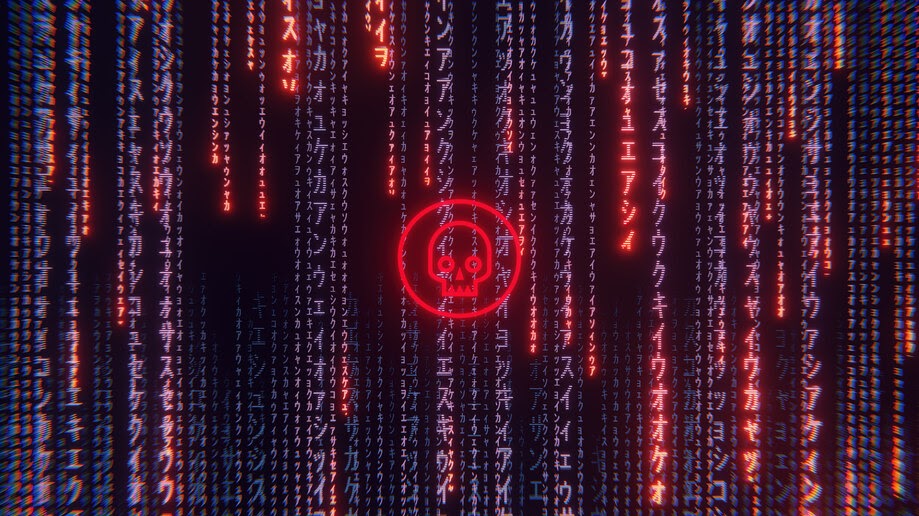 Matrix Skull Digital Art 4K #6180b Wallpaper