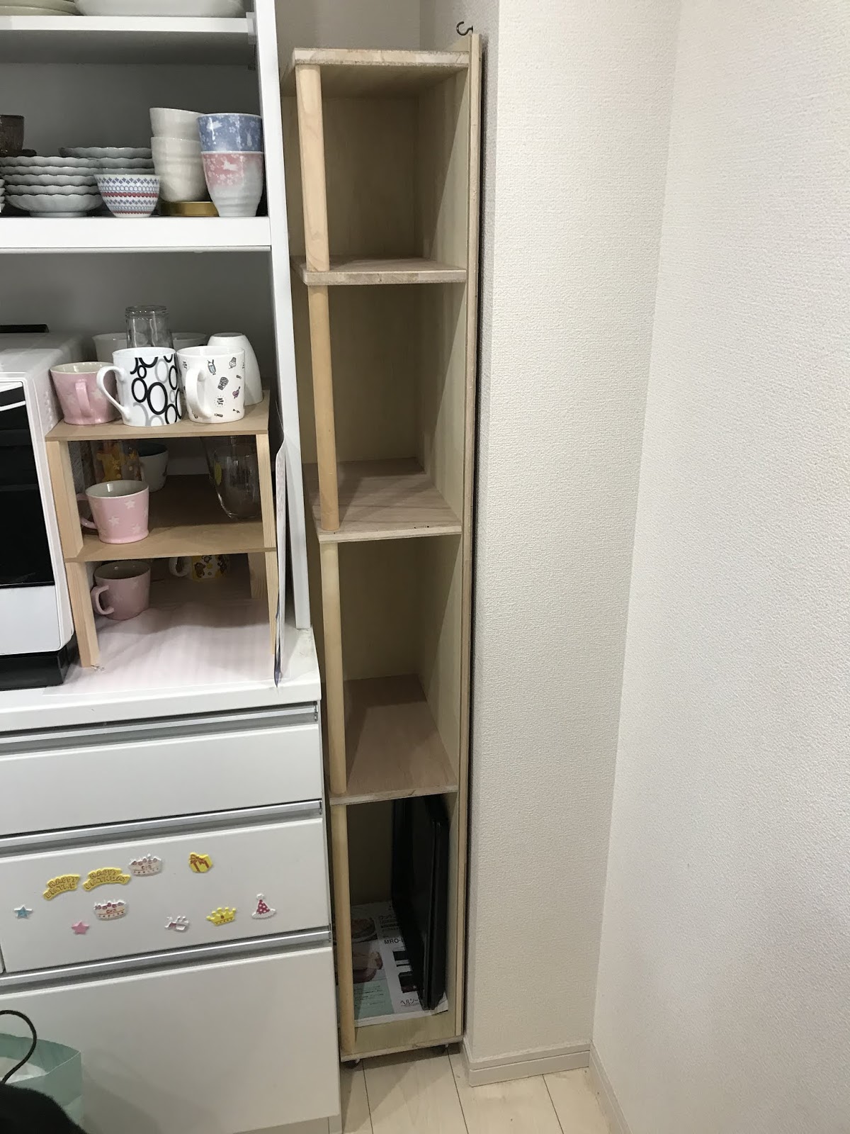 キッチンの隙間棚DIY的ブログ