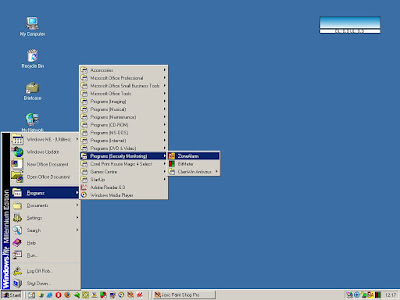 Windows Millenium Edition Screen Windows Millenium Edition Screen