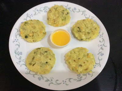 CUCUMBER FLAVORED MASALA IDLY