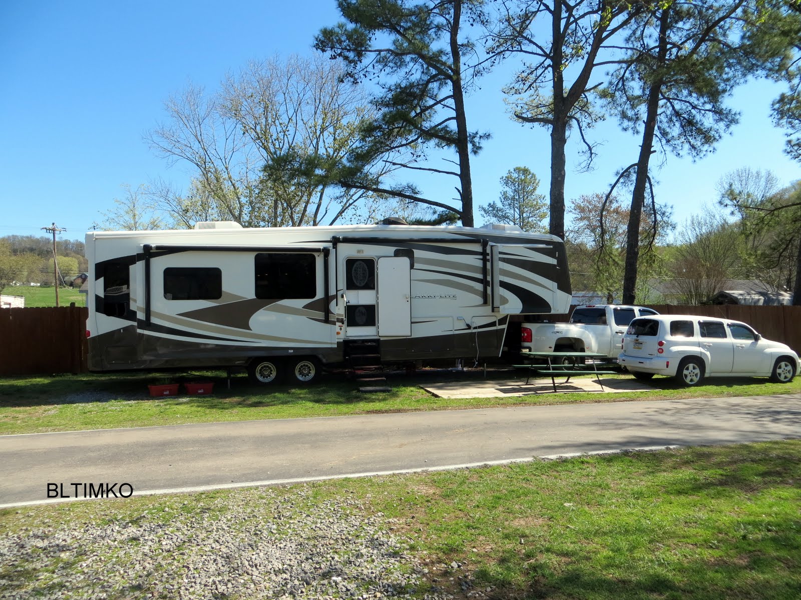 Bob and Linda's RV Travels Nashville Country RV Park Goodlettsville TN