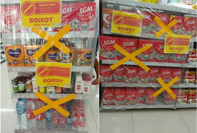 Viral Minimarket Sudah Boikot Produk Prancis, Warganet: Hah Produk Itu Juga?