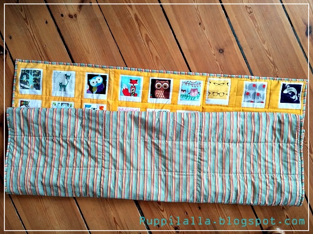 Polaroid Photo Quilt Backing Fabric Polaroid Photo Quilt, Puppilalla, Patchwork, completed quilt