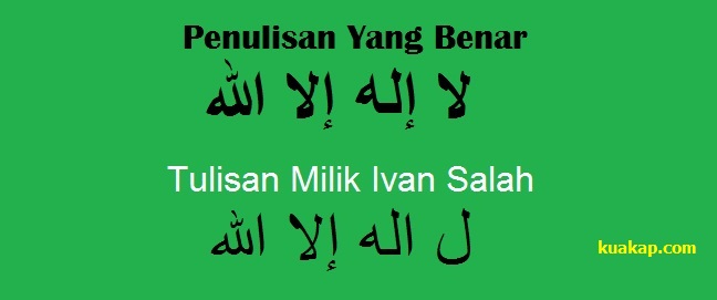 Tulisan La Ilaha Illallah Disandingkan Dengan KTP Pelaku Bom Bunuh Diri Gereja Katolik Stasi Santo Yosep Medan Tulisan La Ilaha Illallah Disandingkan Dengan KTP Pelaku Bom Bunuh Diri Gereja Katolik Stasi Santo Yosep Medan