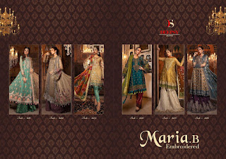 Deepsy maria b Embroidered pakistani Suits Wholesaler