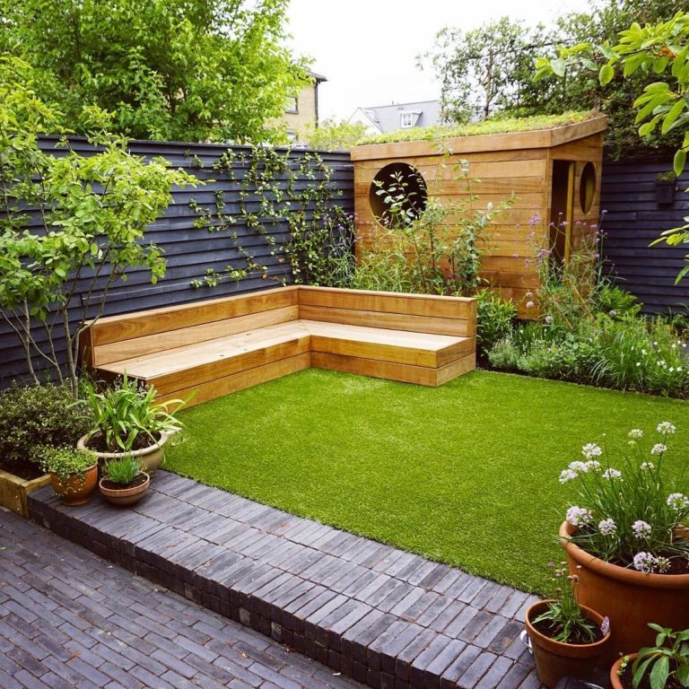 Thiết kế sân vườn nhỏ đẹp cho những ngôi nhà có diện tích eo hẹp