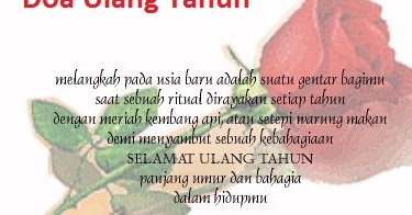 contoh ucapan dan doa selamat ulang tahun contoh ucapan dan doa selamat ulang tahun