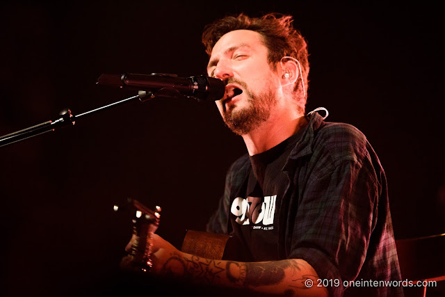 Frank Turner and The Sleeping Souls at The Queen Elizabeth Theatre on October 10, 2019 Photo by John Ordean at One In Ten Words oneintenwords.com toronto indie alternative live music blog concert photography pictures photos nikon d750 camera yyz photographer