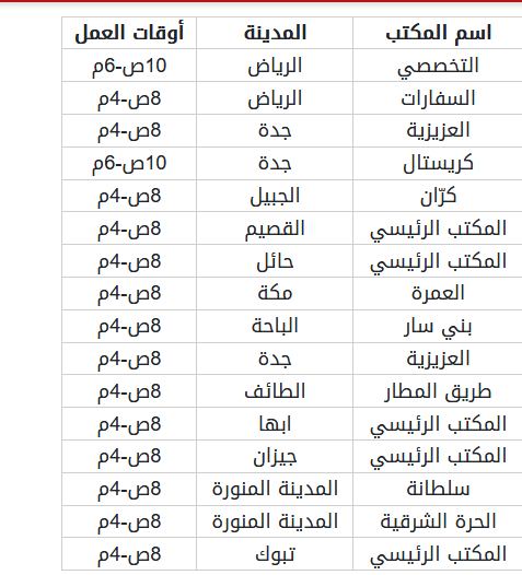علامة تنين تسوية مواعيد عمل مكاتب الاتصالات السعودية hotel mansiondelsol com