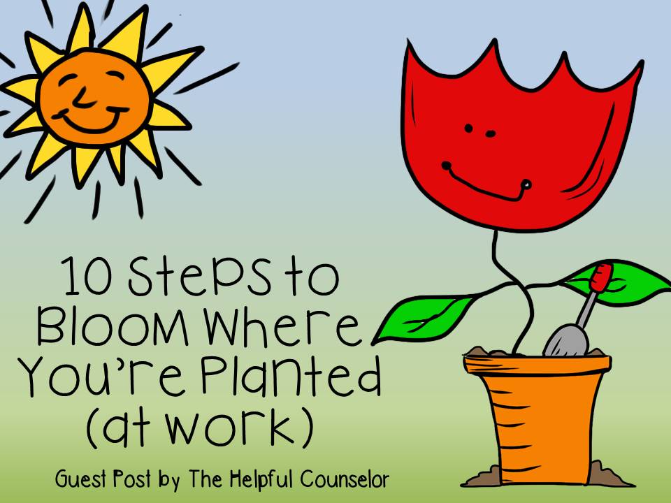 Ten Steps To Bloom Where You Re Planted The Corner On Character