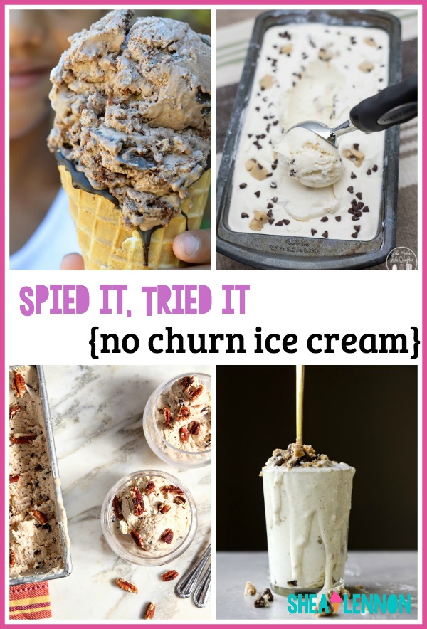Want to make ice cream without pulling out a big, bulky ice cream maker? Try one of these no-churn ice cream varieties for an easy, delicious treat! Click through to see the recipe I tried. 