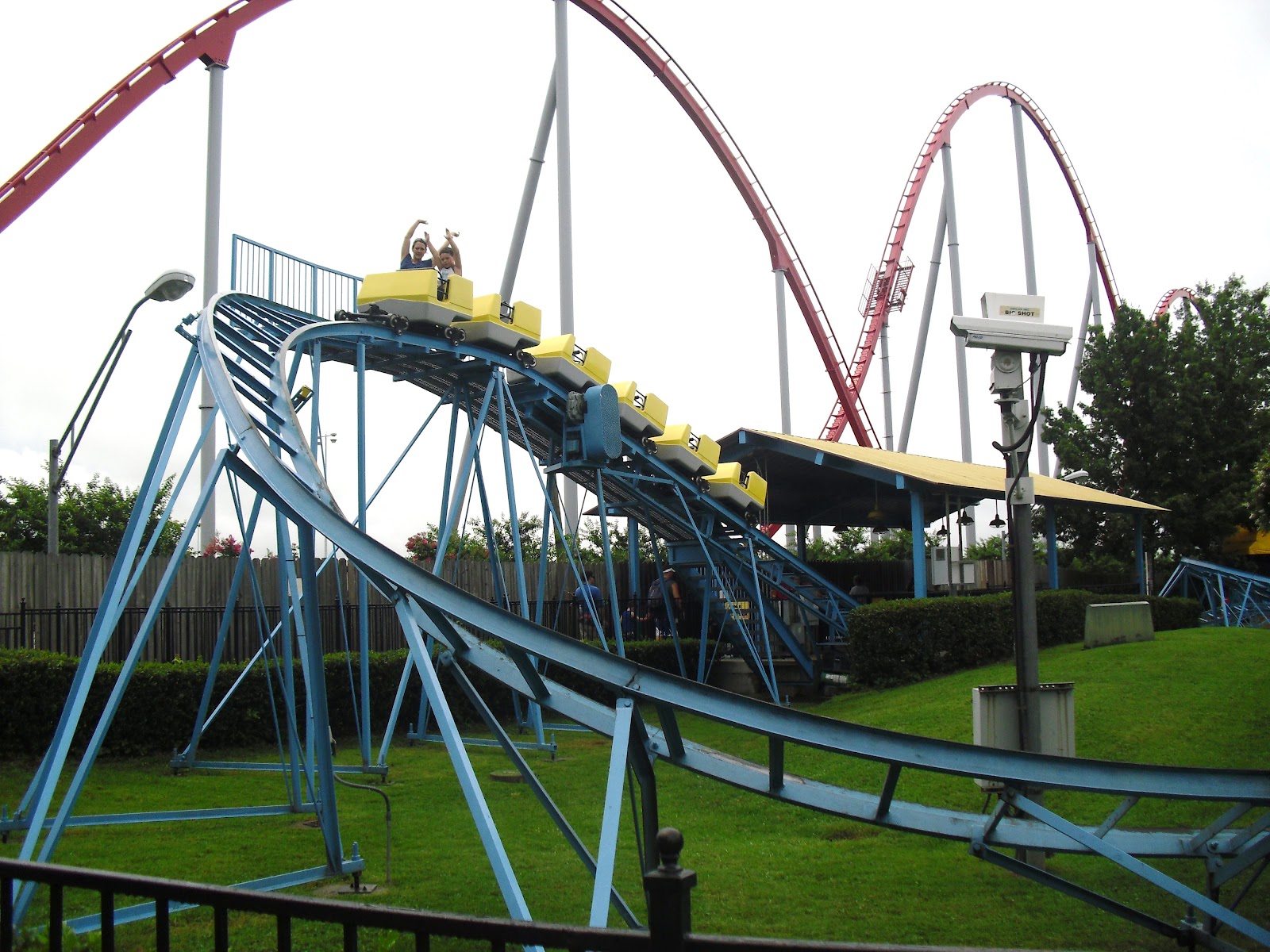 Travel NC With Kids Roller Coasters for Kids at Snoopy in Carowinds