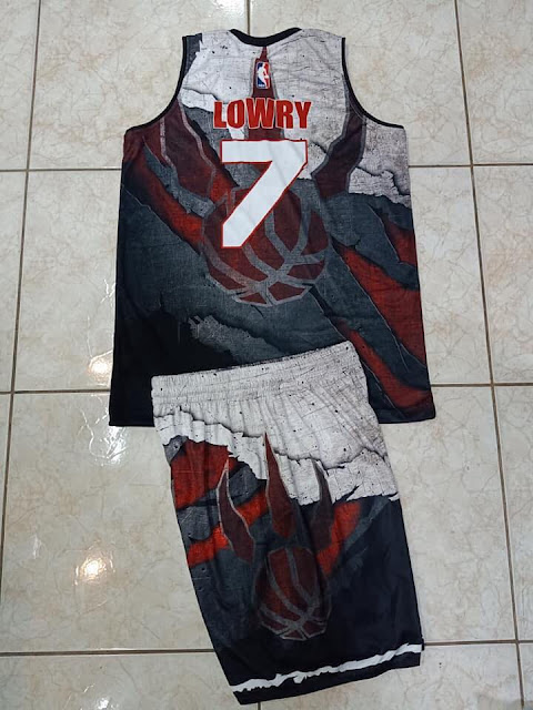 Toronto Raptors Full Sublimated Basketball Jersey Get Layout