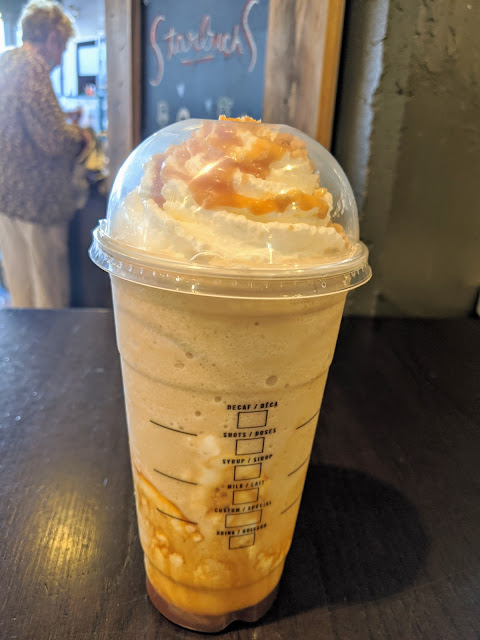 Starbucks Caramel Ribbon Crunch Frappuccino® Starbucks Caramel Ribbon Crunch Frappuccino®