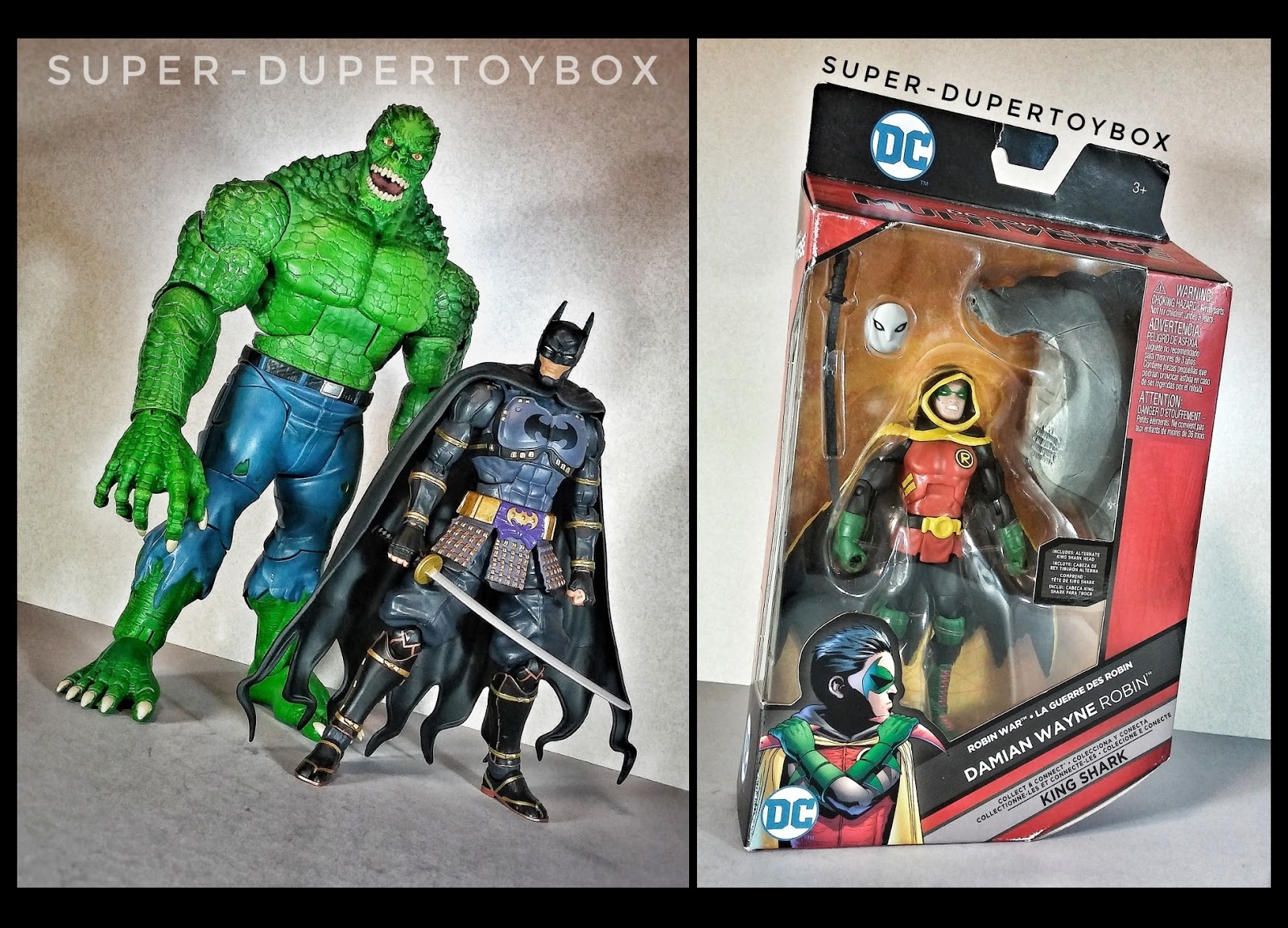 Super-DuperToyBox: DC Multiverse Croc, Batman Ninja, & Damian Wayne Robin