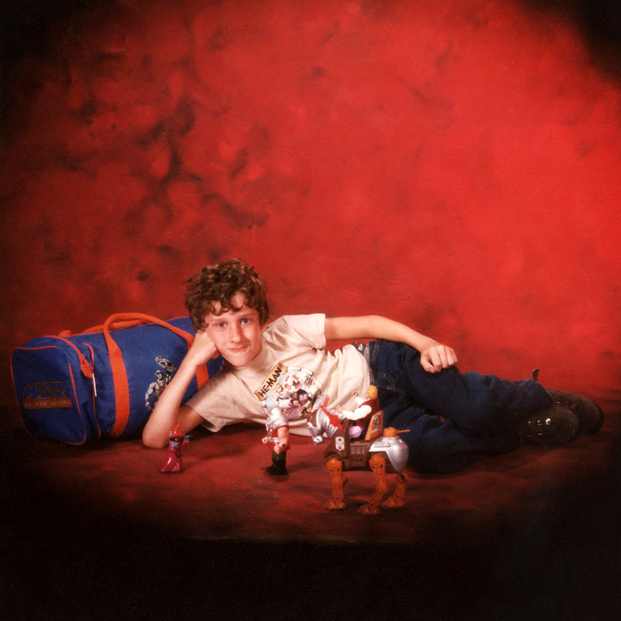 Coleccionismo 8090 EL ACTOR DUSTIN DIAMOND JUGANDO CON MASTERS DEL