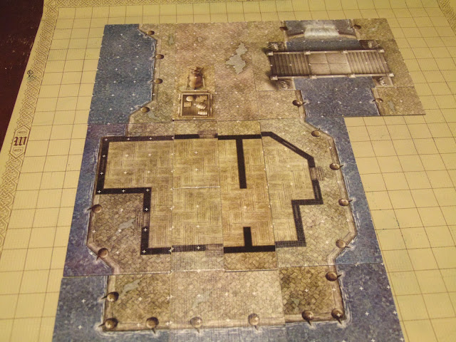 Crystal Caste Combat Mats with Tiles
