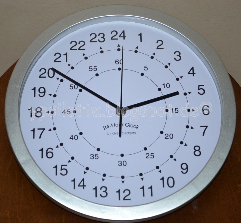 Wie Liest Man Eine 24 Stunden Uhr Yvonne & Sandra: TECHGALERIE - 24 STUNDEN WANDUHR - ENDLICH HAT AUCH