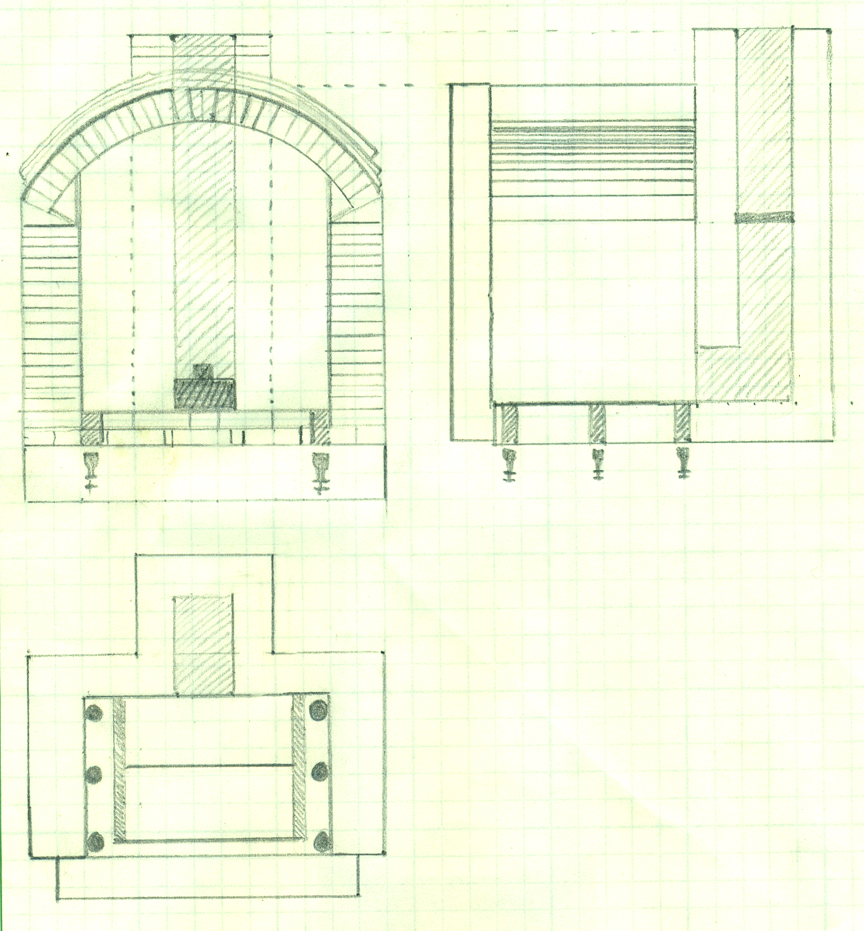 CMU 442 Kiln Construction Jake Allee Down Draft Gas Kilns