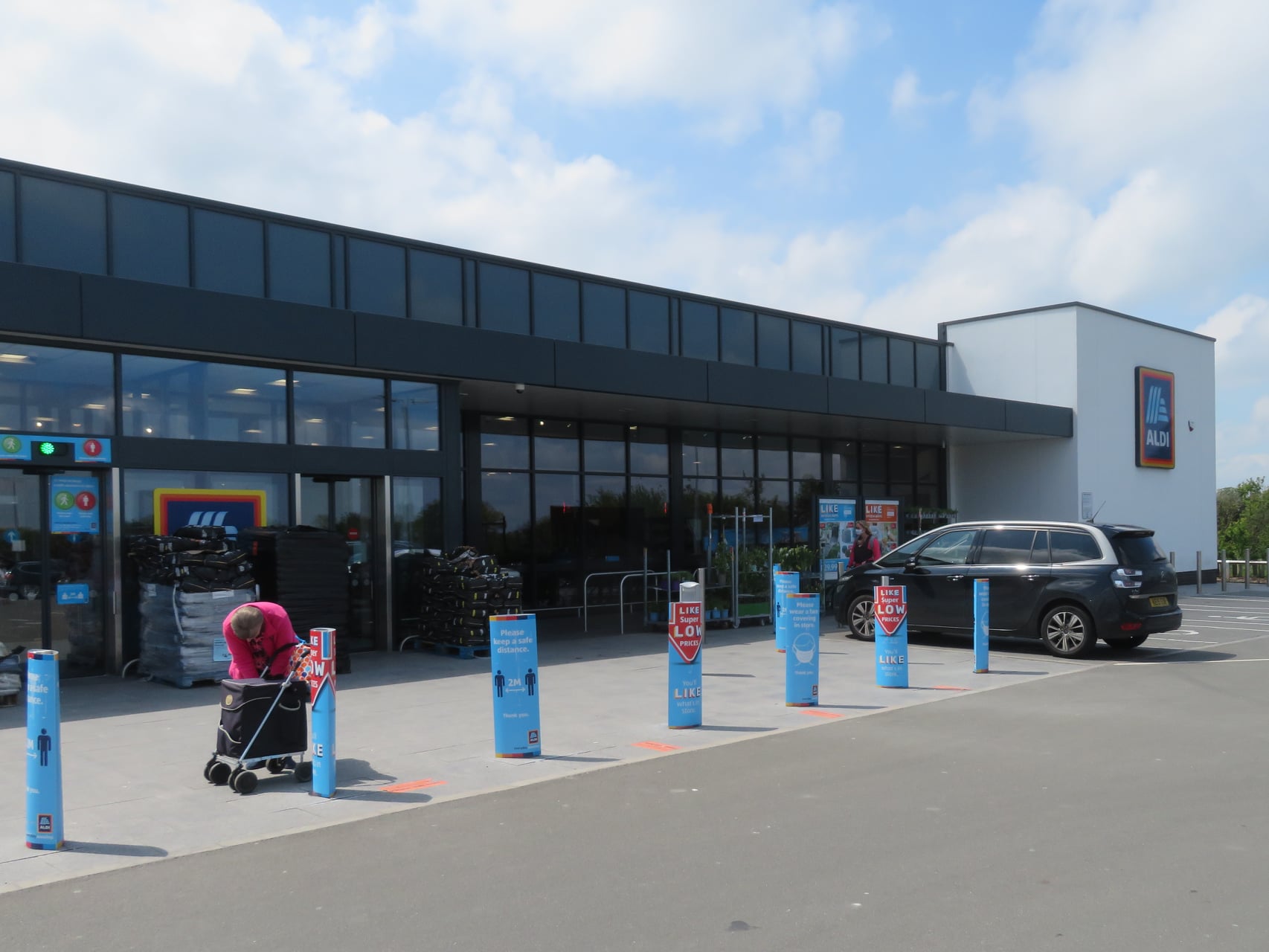 Martin Brookes Oakham Marks and Spencer M&S Food Hall and Aldi, York