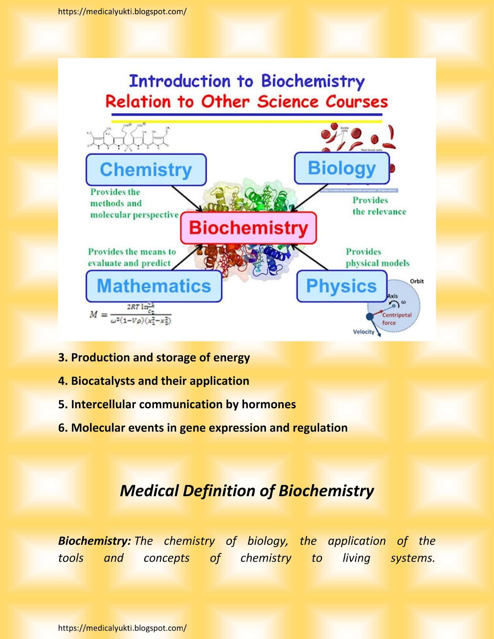 biochemistry phd prerequisites