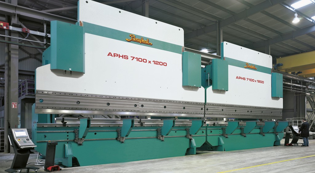 MADE IN TURKEY ''BAYKAL'' EXTRA LARGE PRESS BRAKE MACHINE IN THE WORLD