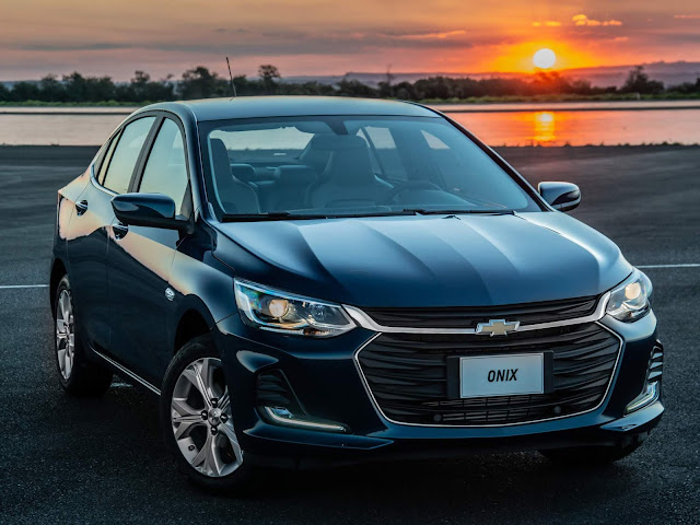 Chevrolet Onix Plus 2020 - 4º carro mais vendido do Brasil