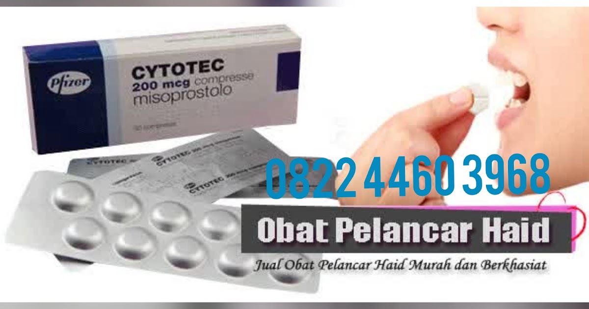 OBAT PELANCAR HAID ALAMI