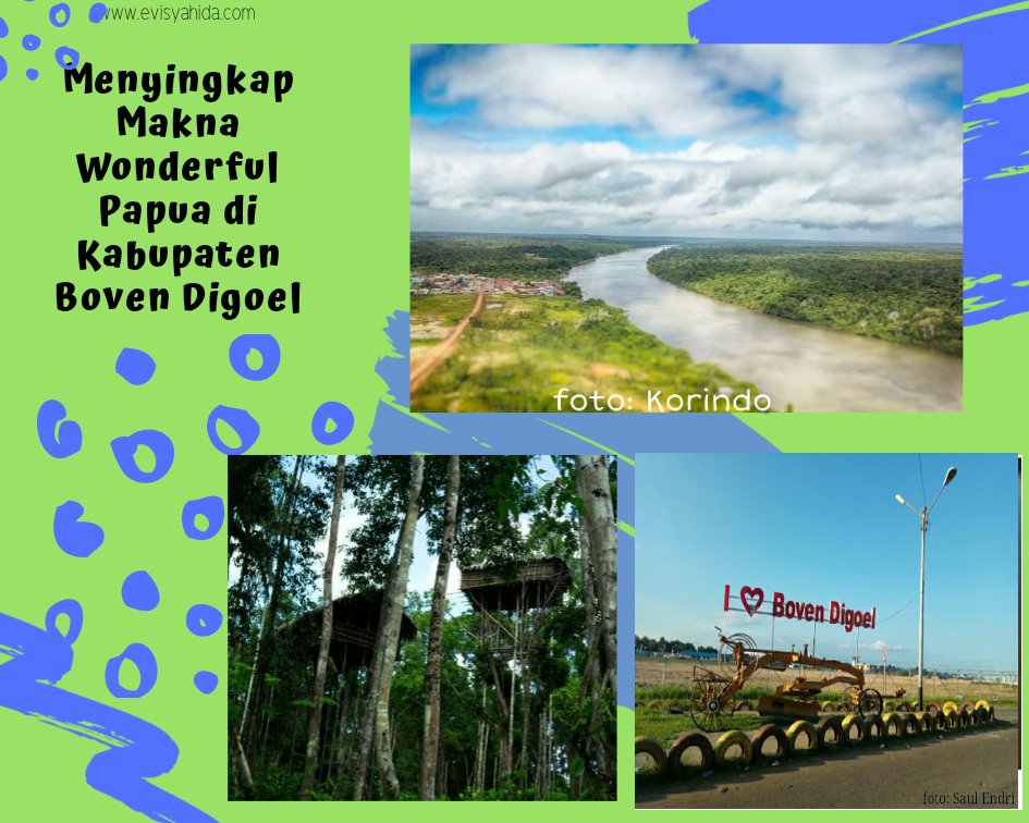 Di Bawah Langit Birunya Menyingkap Makna Wonderful Papua Di Kabupaten Boven Digoel