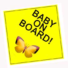 Baby On Board Car Sign In Port Harcourt, Nigeria