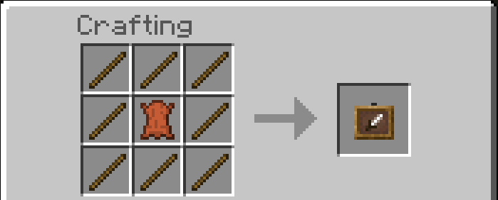 How Do You Make A Item Frame Mine Craft How Do You Make A Item Frame Mine Craft