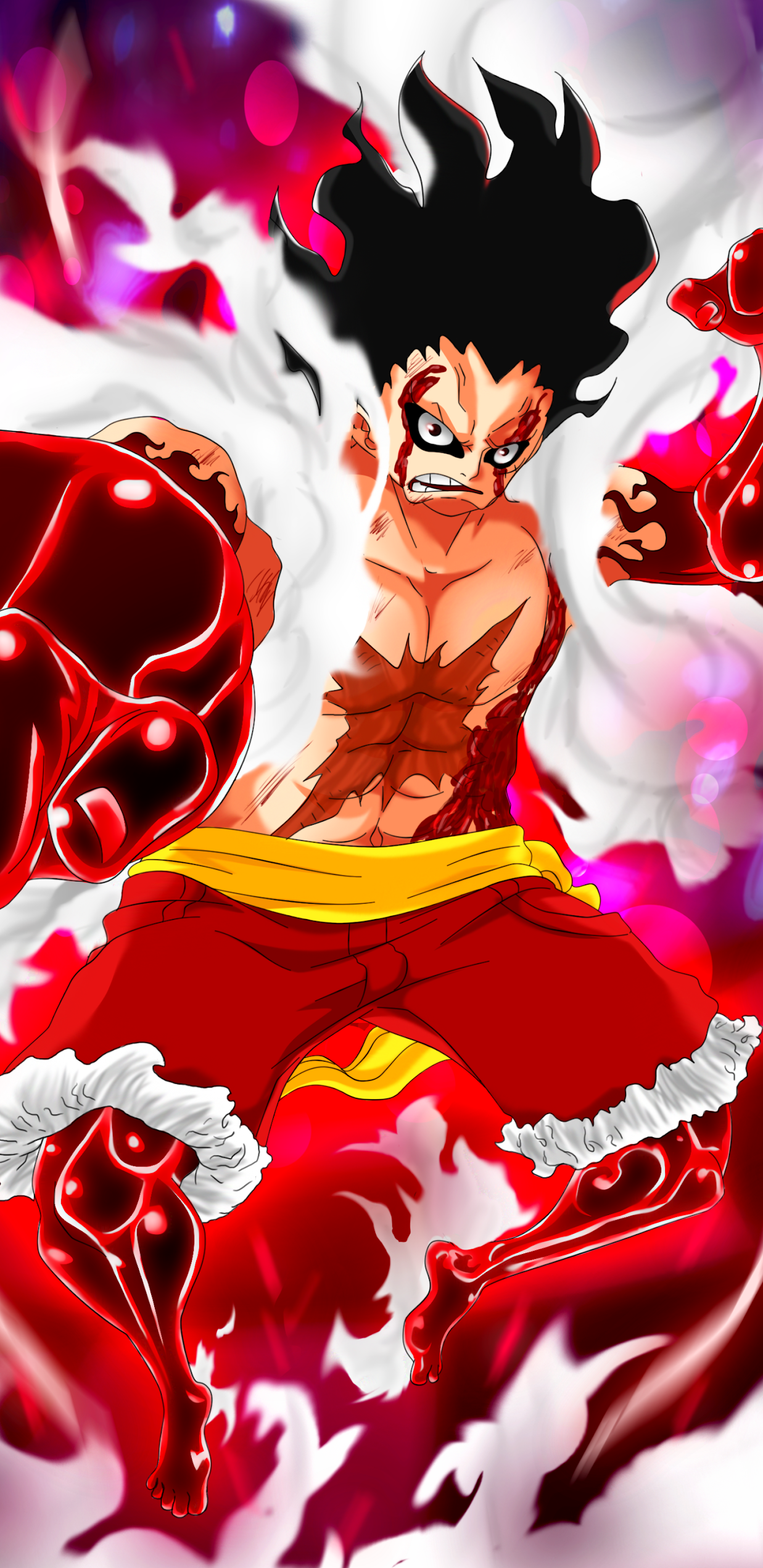 One Piece, Gear Fourth, Monkey D. Luffy HD wallpaper | Luffy gear 4, Luffy,  Monkey d luffy