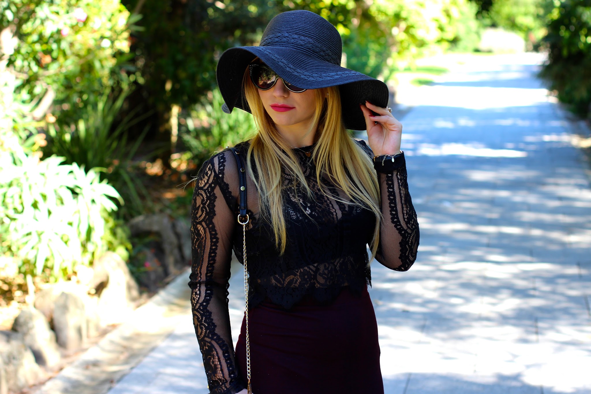 "Wear something on your head while you're sitting in the sun"