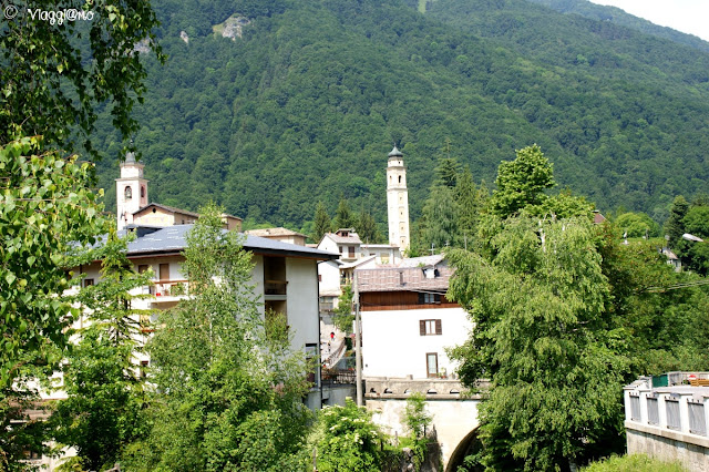 Vista panoramica sull'abitato di Entracque