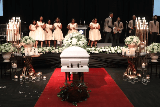 Nelli Tembe funeral pictures