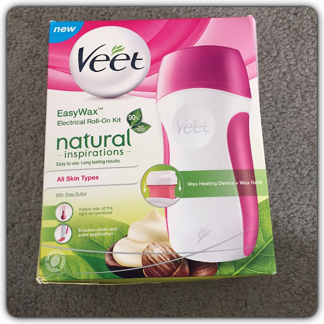 veet easywax electric roll on kit 