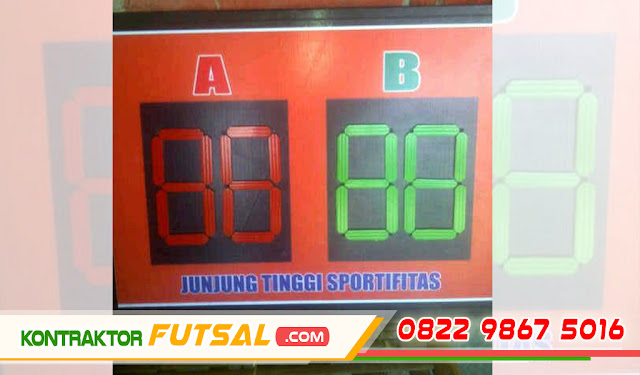 papan score futsal