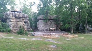 Photo of the natural amphitheater