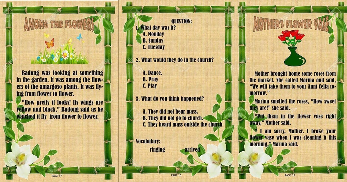 Short Stories w/ Comprehension Questions & Vocabulary - The Teacher's Craft