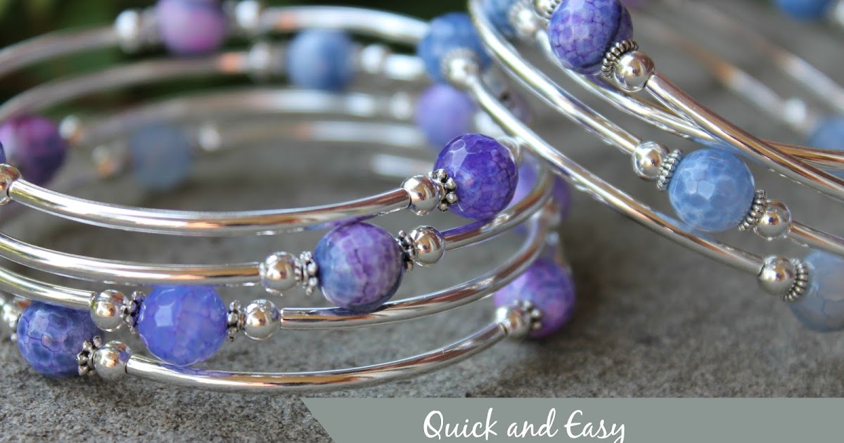 How To Make A Memory Wire Bracelet