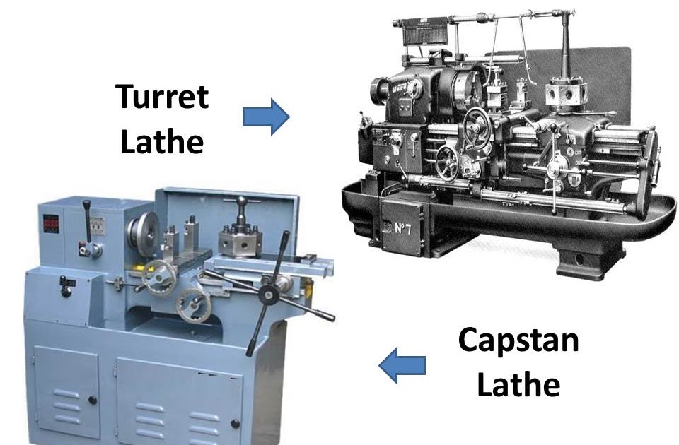 Difference between Capstan Lathe and Turret Lathe Mechanical Tool Gyan