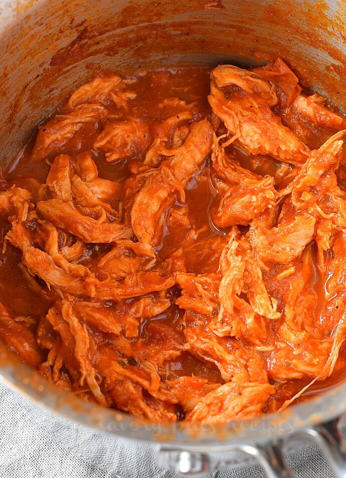 how to make mexican shredded chicken recipe