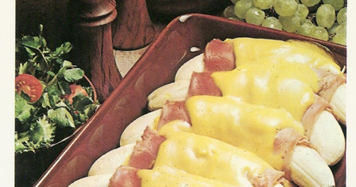Banana and Ham Hollandaise, From McCall’s Great American Recipe Card
