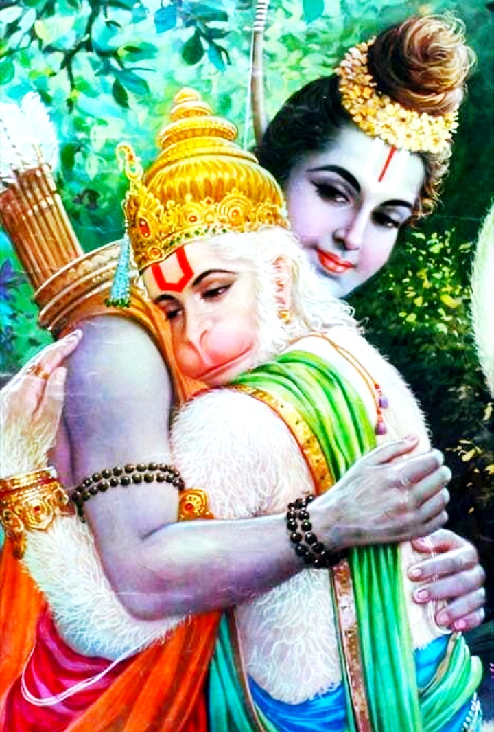 hanuman with Shree Ram hd image