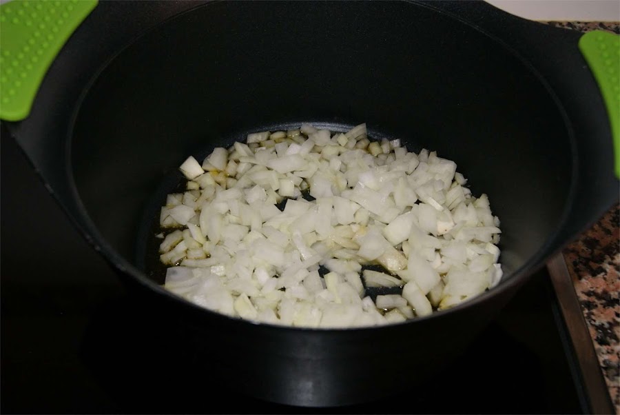 Receta casera de salsa brava paso 1