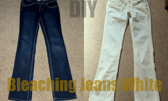 Keeping Up With Us Jones': Bleaching Jeans