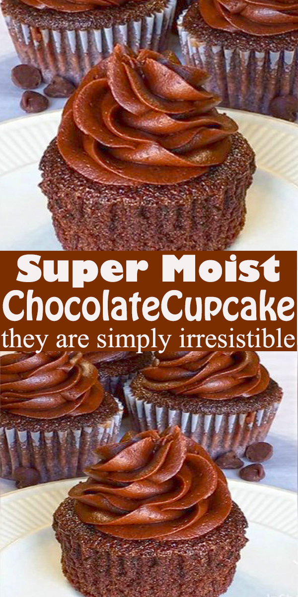 Super Moist Chocolate Cupcakes - Iva Cooking