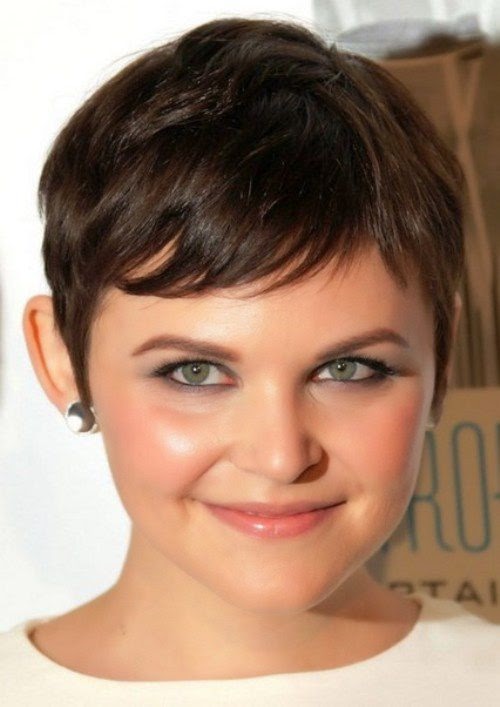 Latest Short Hairstyles for Round Faces 2014